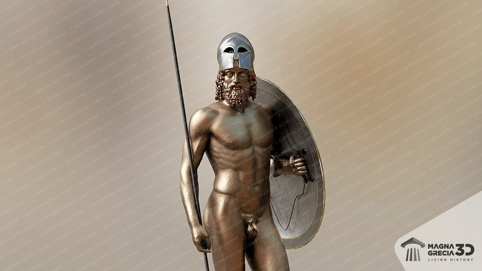 Magna Grecia 3D Bronzi di Riace Fratricidi Polinice