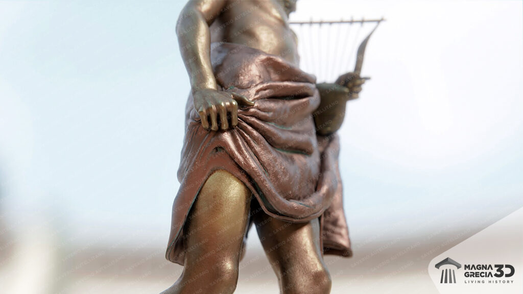 Magna Grecia 3D Testa del Filosofo da Porticello Pitagora di Samo